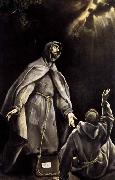St Francis's Vision of the Flaming Torch